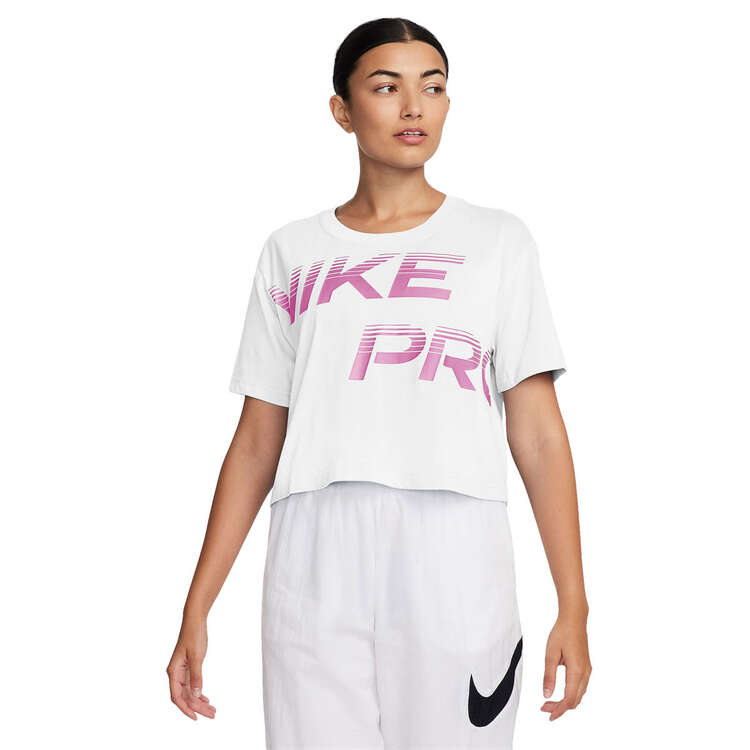 Nike Dri-FIT Pro Womens Graphic Training Tee - White