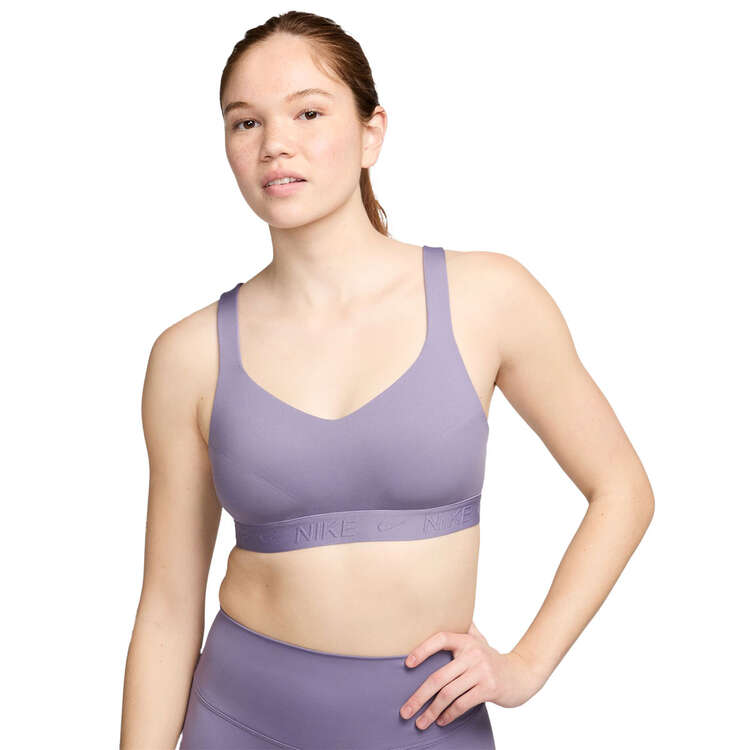 Nike Womens Dri-FIT Indy High Support Padded Sports Bra - Purple