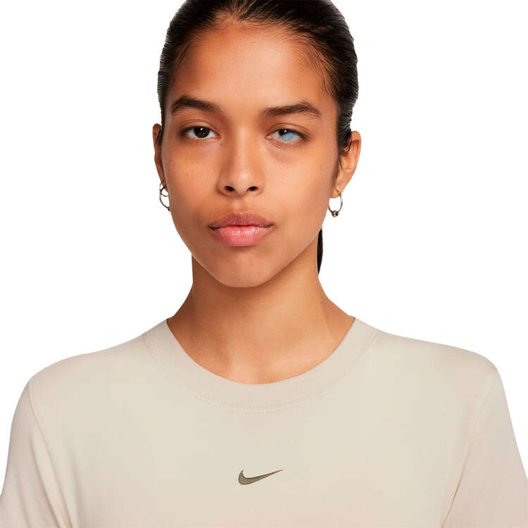 Nike Womens Sportswear Chill Knit Tee - Nude