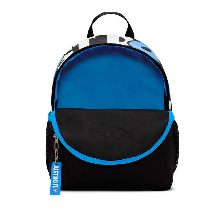 Nike Brasilia JDI Mini Backpack - Black/ Blue