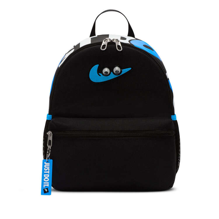 Nike Brasilia JDI Mini Backpack - Black/ Blue