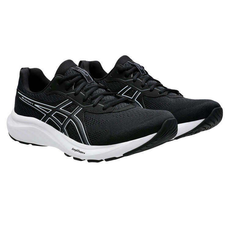 Asics GEL Contend 9 Mens Running Shoes - Black/White