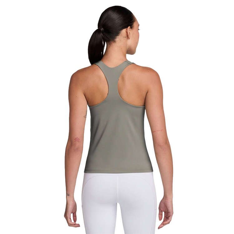 Nike Womens Swoosh Medium Support Padded Sports Bra Tank - Army