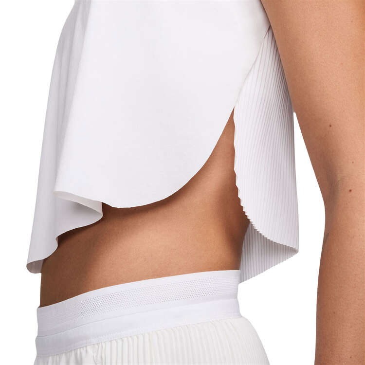 Nike Womens AeroSwift Dri-FIT ADV Crop Tank - White/Black