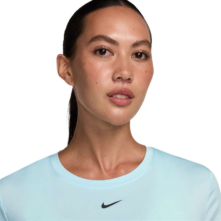 Nike One Womens Classic Dri-FIT Fitness Tee - Blue