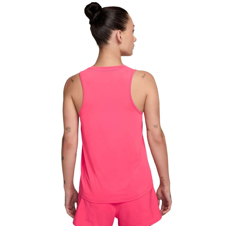 Nike One Womens Swoosh Dri-FIT Running Tank - Pink