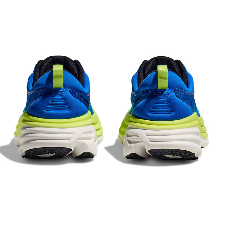 Hoka Bondi 8 Mens Running Shoes - Blue/Yellow