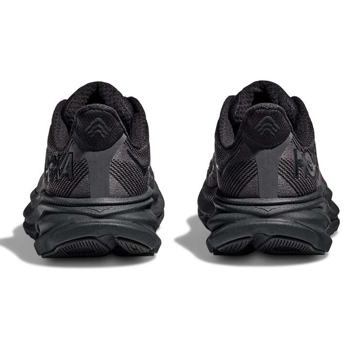 Hoka Clifton 9 2E Mens Running Shoes - Black/Black