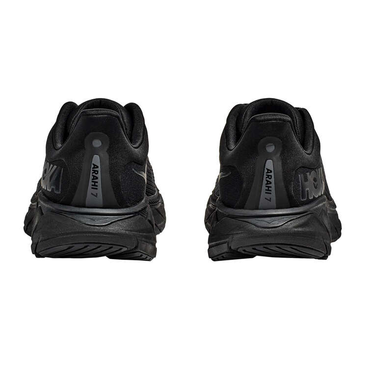 HOKA Arahi 7 2E Mens Running Shoes - Black/Black