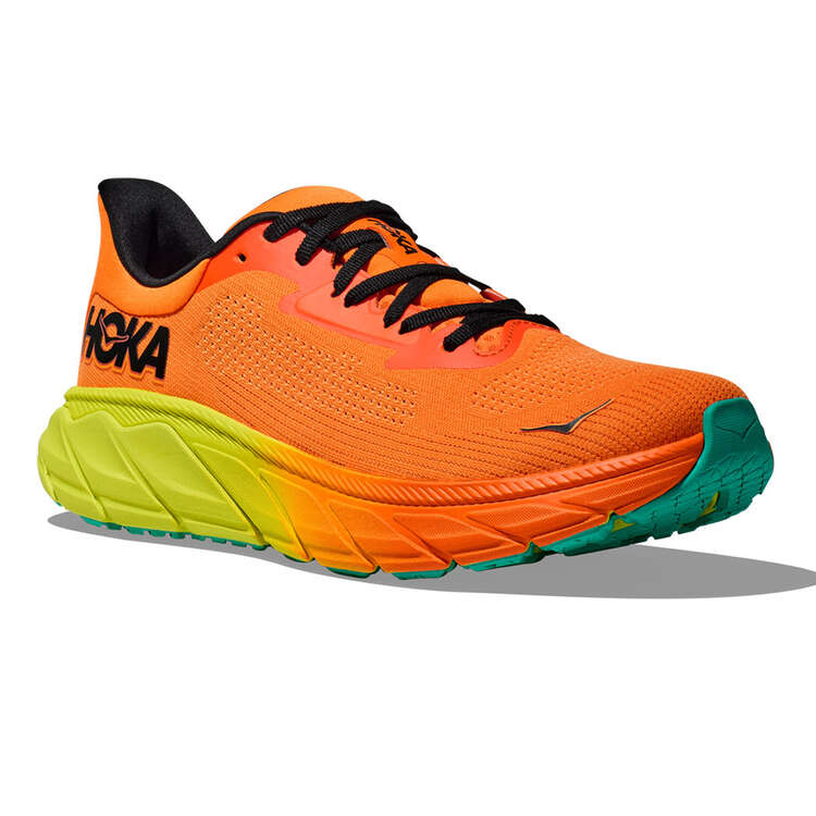 HOKA Arahi 7 Mens Running Shoes - Orange/Yellow