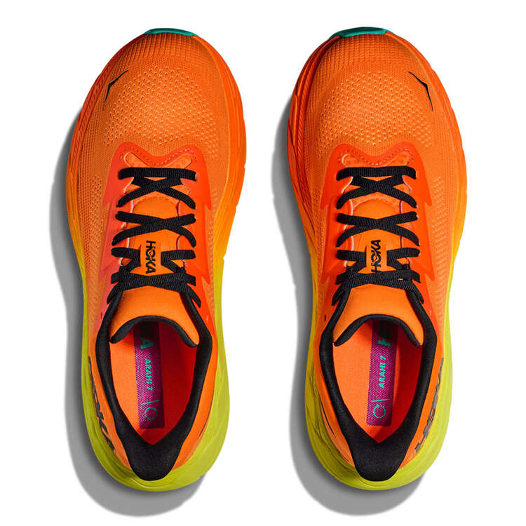 HOKA Arahi 7 Mens Running Shoes - Orange/Yellow