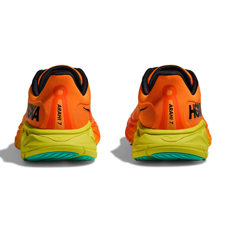 HOKA Arahi 7 Mens Running Shoes - Orange/Yellow