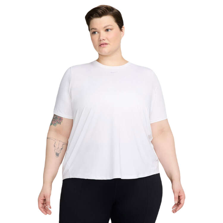 Nike One Plus Womens Classic Dri-FIT Tee - White