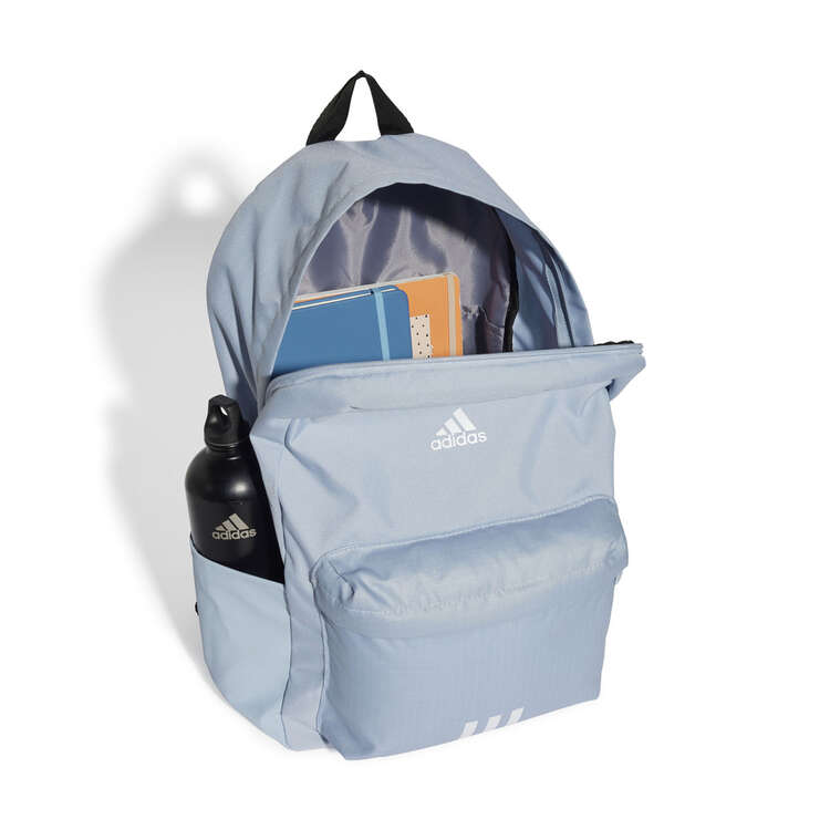 Adidas Classic Badge of Sport 3-Stripes Backpack - Blue