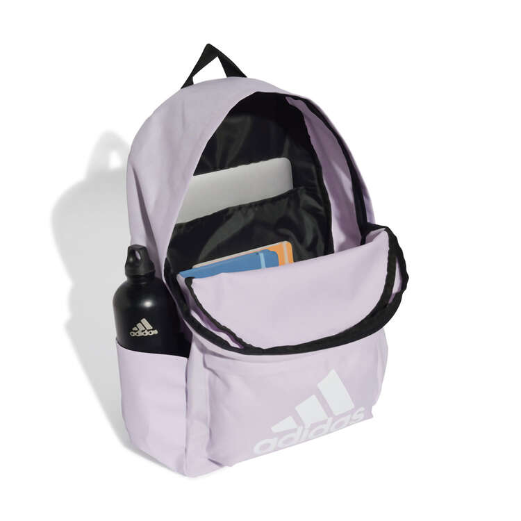 Adidas Classic Badge of Sport 3 Stripes Backpack - Purple