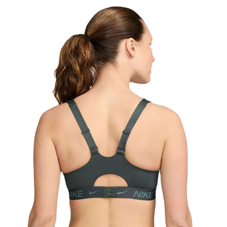 Nike Womens Indy Dri-FIT High Support Padded Sports Bra - Green