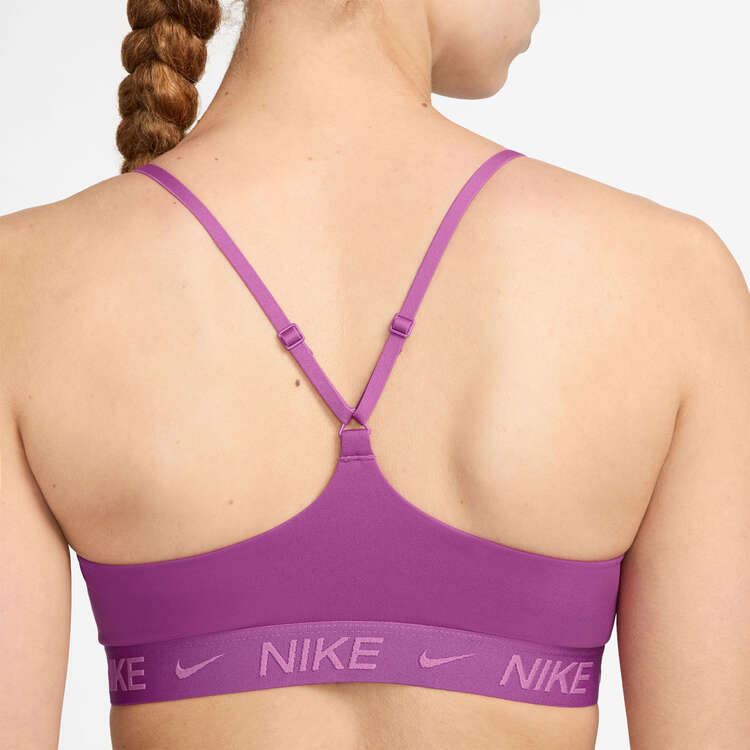 Nike Womens Indy Dri-FIT Light Support Padded Sports Bra - Fuschia