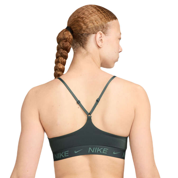 Nike Womens Indy Dri-FIT Light Support Padded Sports Bra - Green