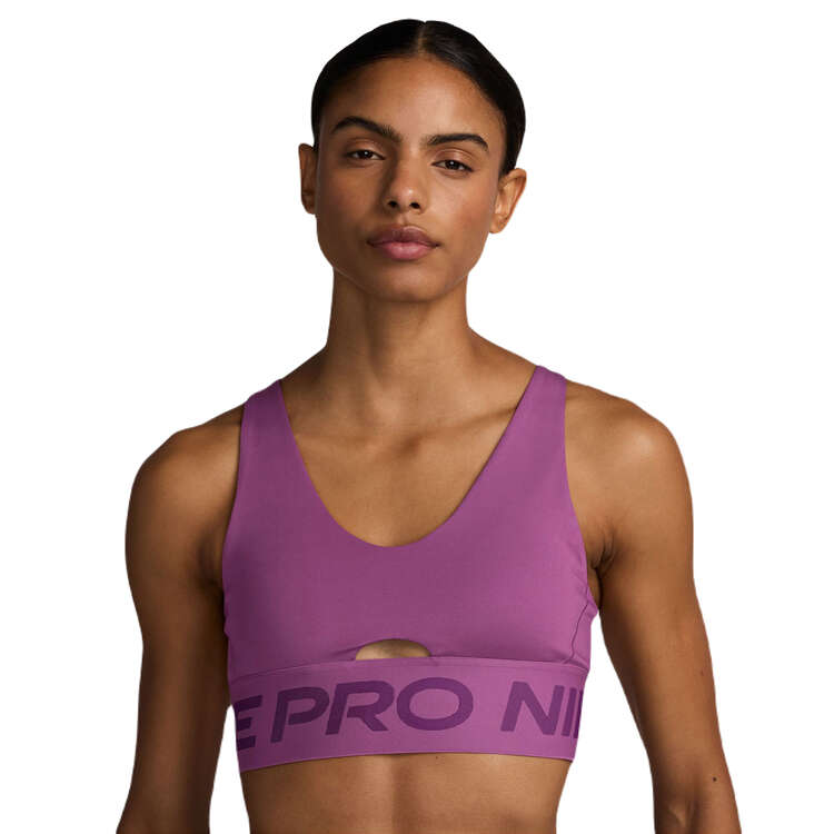 Womens Indy Plunge Medium Support Padded Sports Bra