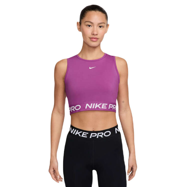 Nike Pro Womens 365 Dri-FIT Crop Tank - Fuschia