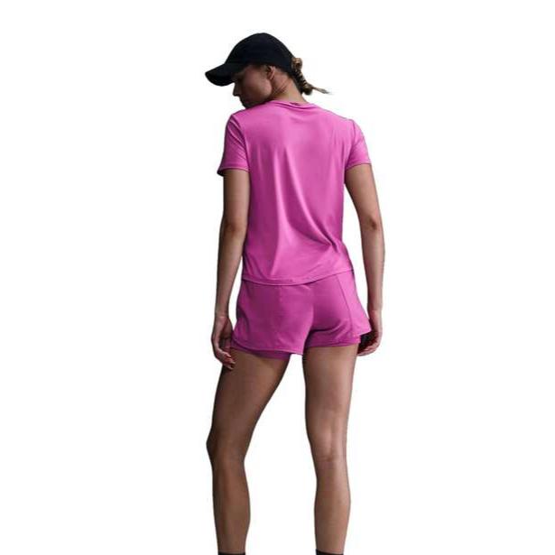 Nike Womens One Dri-FIT Classic Short Sleeve Top - Fuschia