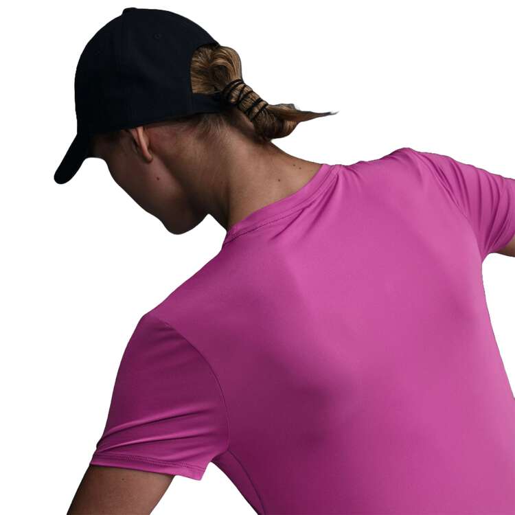 Nike Womens One Dri-FIT Classic Short Sleeve Top - Fuschia