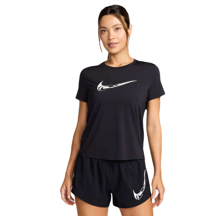 Womens One Dri-FIT Swoosh Graphic Running Top