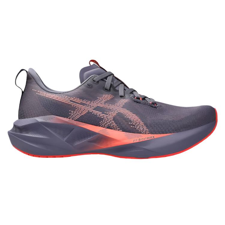 Asics Novablast 5 Mens Running Shoes - Purple/Coral