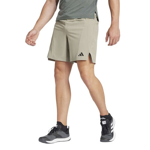 adidas Mens Recycled Polyester Designed 4 Training Shorts - Beige