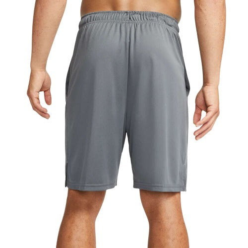 Nike Mens Dri-FIT Polyester Knit Training Shorts - Grey