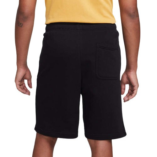 Nike Mens Cotton Club Fleece French Terry Shorts - Black