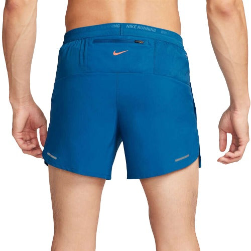 Nike Mens Running Energy Brief-Lined Dri-FIT Running Shorts - Blue