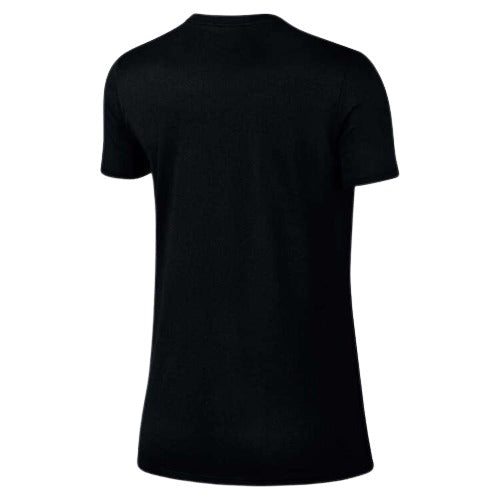 Nike Womens Ribbed Dri-FIT Legend Training Tee - Black / White