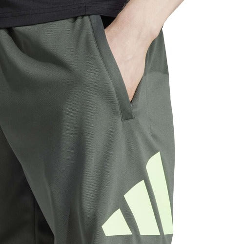 adidas Mens Recycled Polyester Train Essentials Logo Training Shorts - Green