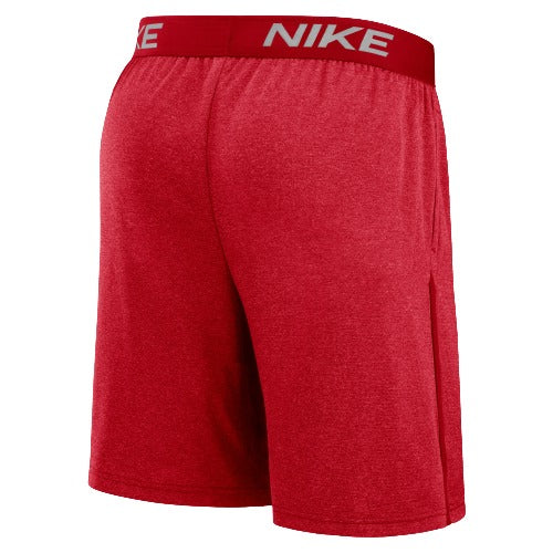 Los Angeles Angels of Anaheim Authentic Nike Dri Fit Swoosh Logo Shorts - Red