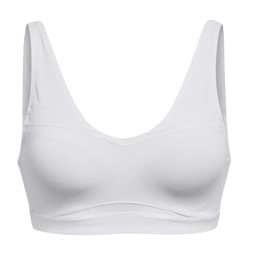 Under Armour Womens SmartForm Evolution Adjustable Mid Sports Bra - White