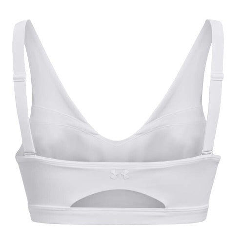 Under Armour Womens SmartForm Evolution Adjustable Mid Sports Bra - White