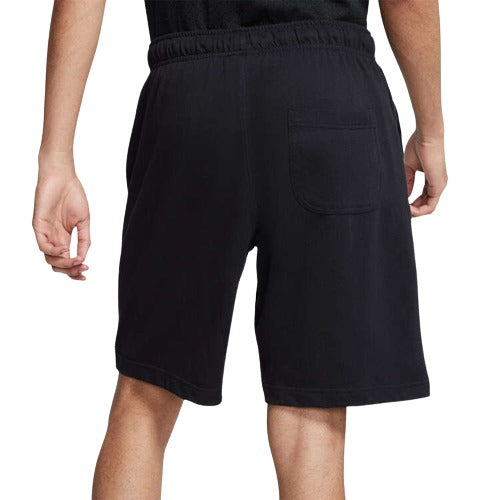 Nike Mens Cotton Jersey Club Shorts - Black