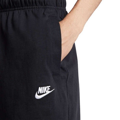 Nike Mens Cotton Jersey Club Shorts - Black