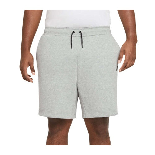 Nike Mens Cotton Sportswear Tech Fleece Shorts - Grey