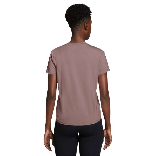 Nike One Womens Classic Fitness Tee - Mauve