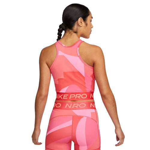 Nike Pro Womens Cropped Training Tank - Pink