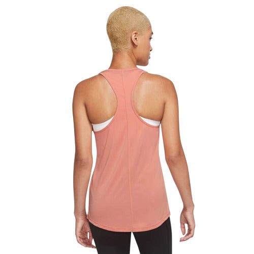 Nike Womens Dri-FIT Swoosh Running Tank - Pink