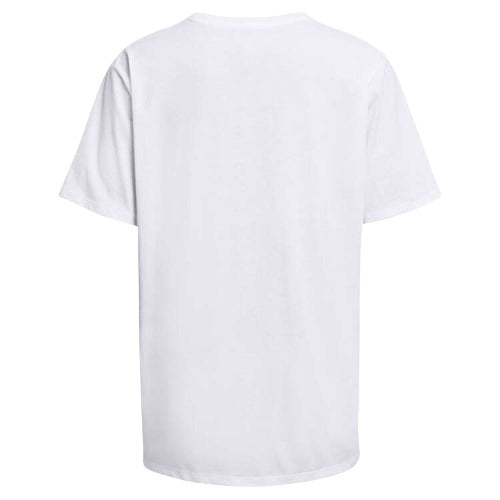 Under Armour Womens Campus Oversize Ribbed Tee - White