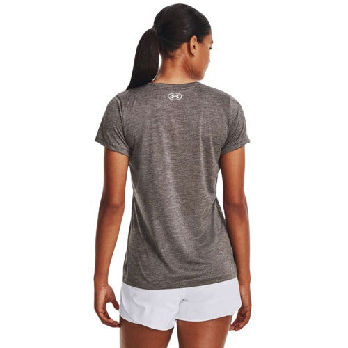 Under Armour Womens Ultra-Soft Tech Twist Tee - Grey