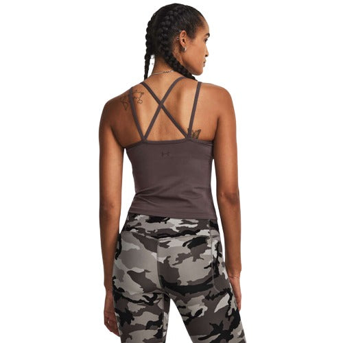 Under Armour Super-Soft Meridian Fitted Tank - Grey