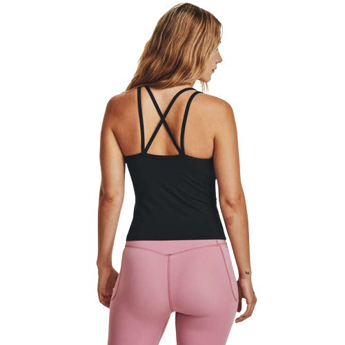 Under Armour Super-Soft Meridian Fitted Tank - Black