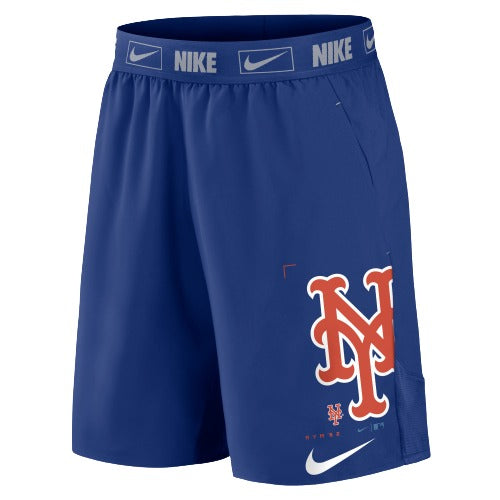 New York Mets Nike Bold Express Woven Polyester Short - Blue