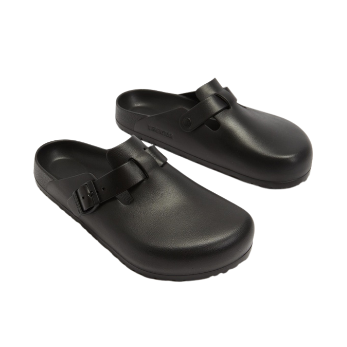 Birkenstock Unisex Regular Fit Boston EVA - Black