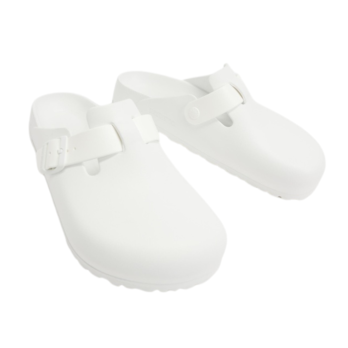 Birkenstock Unisex Regular Fit Boston EVA - White